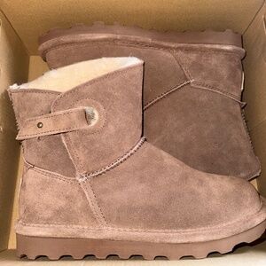 BEARPAW Isabelle Boots Women's Size 7 Cocoa Brown